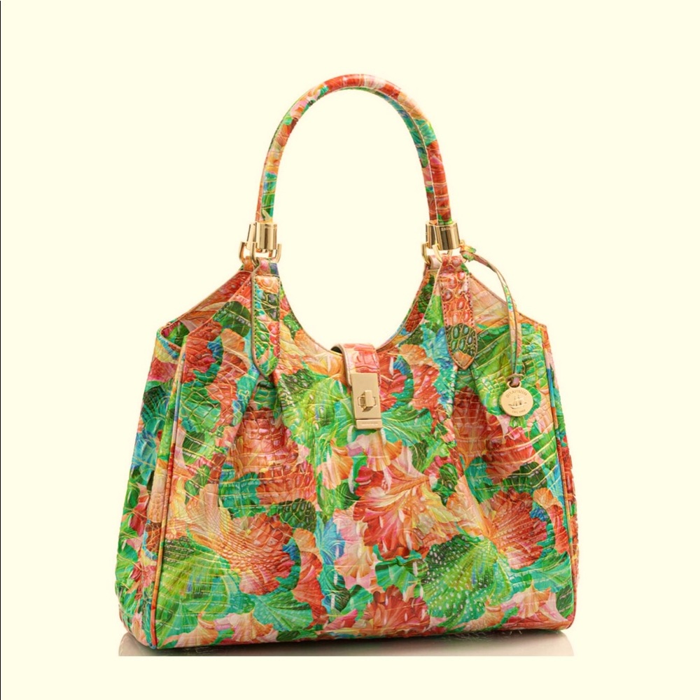 Retired! Brahmin Taffy Celia Satchel! NWT